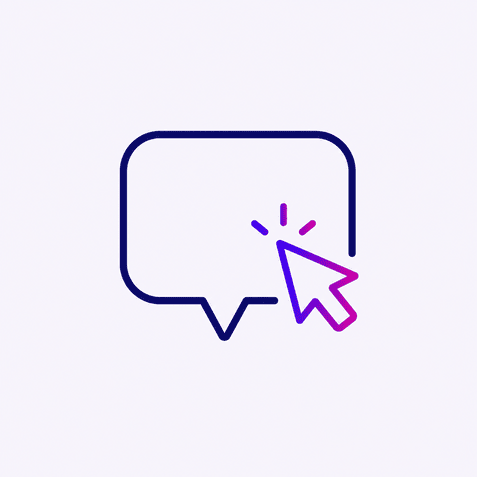 Ein Website-Besucher stellt eine Frage im Chat